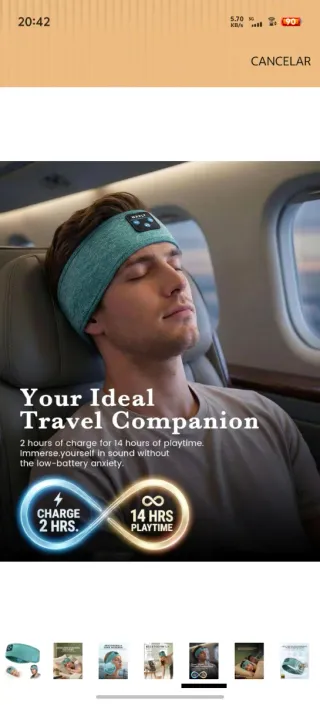 Navly Auriculares Bluetooth para Dormir