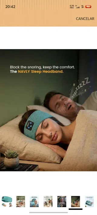 Navly Auriculares Bluetooth para Dormir