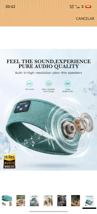 Navly Auriculares Bluetooth para Dormir