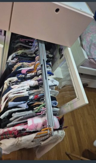 Escalera con cajones de alta calidad