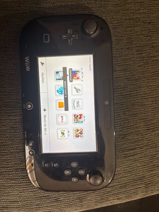 Nintendo Wii U Negra Completa