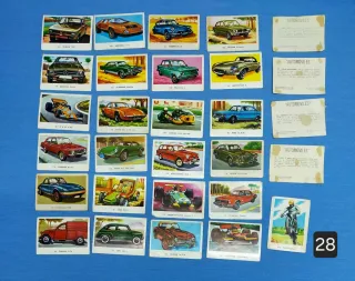 Cromos Coches y Motos antiguos  (Varias Coleccione
