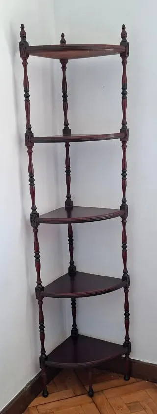 Estantería de esquina de madera Medidas 94*61*17