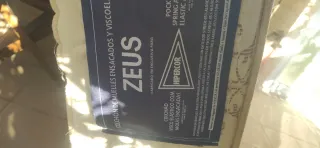 Colchón ZEUS – Muelles ensacados + Viscoelástica