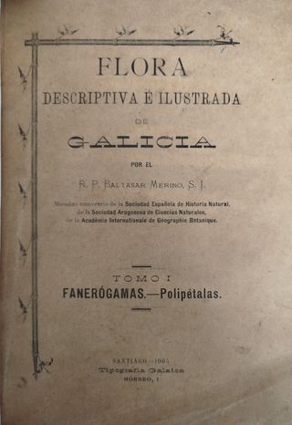 4 libros. Flora. Galicia