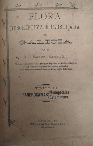 4 libros. Flora. Galicia