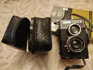 Cámara Lubitel 166B Negra. Rusa