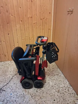 Scooter Eléctrico Plegable Rojo