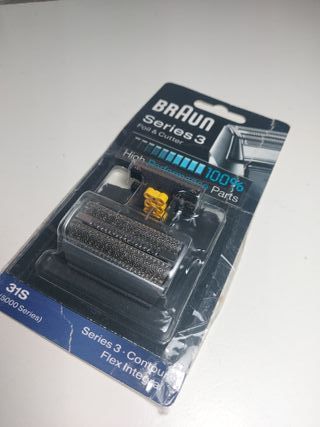 Cuchillas Braun Serie 3 31S Foil & Cutter