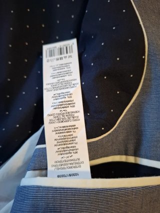 Americana El Ganso Talla 48 Azul con coderas