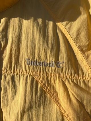 Chaqueta Cortavientos Timberland Amarilla Talla S