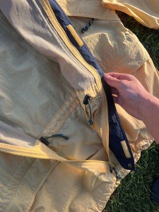 Chaqueta Cortavientos Timberland Amarilla Talla S