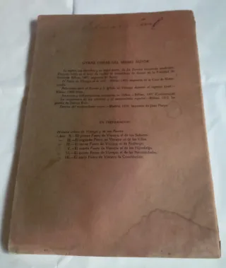 Historia Crítica de Vizcaya y de sus Fueros. 1922.