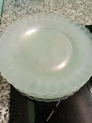 Vajilla Duralex Vintage-Platos llanos, hondos, pos