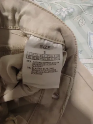 Pantalón de mujer beige