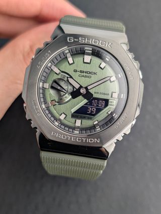 Orologio Casio G-Shock Verde e Argento