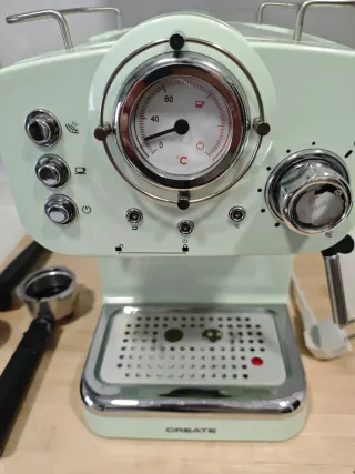 Cafetera Create estilo retro