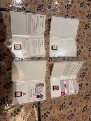 Lote 4 Juegos Nintendo Switch: FIFA 23, NBA 2K21,