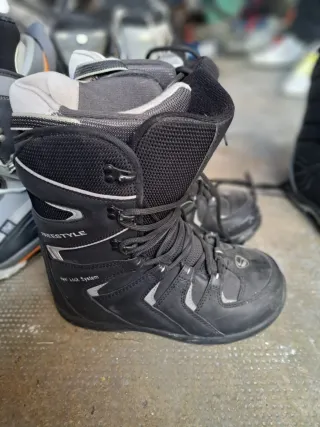 Botas de Snowboard Negras