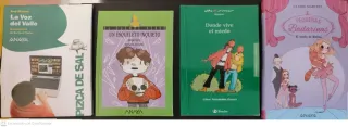4 libros para niños hasta 12 años.