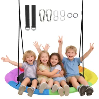 Columpio Nido Infantil Ø120cm Ajustable