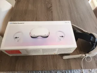 Oculus Quest 2 con mandos y batería auxiliar