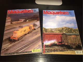 Revistas Maquetren n°21 y 80