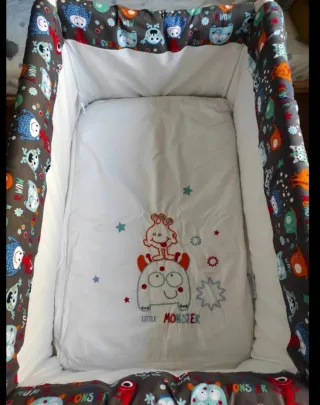 Mini cuna Pirulos Monster