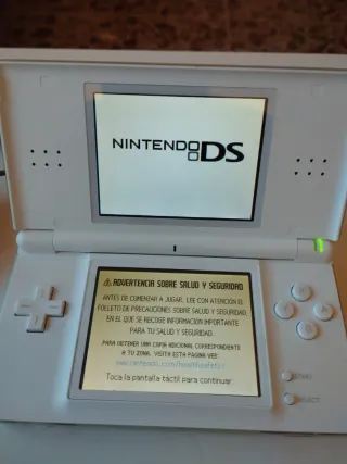 Nintendo DS Lite Blanca