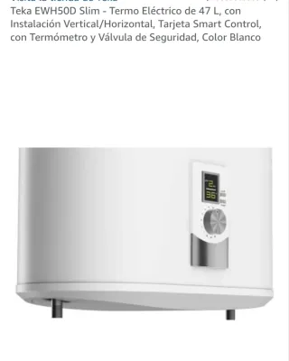 Teka EWH50D Slim Calentador Eléctrico 47L