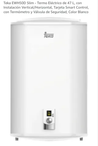 Teka EWH50D Slim Calentador Eléctrico 47L
