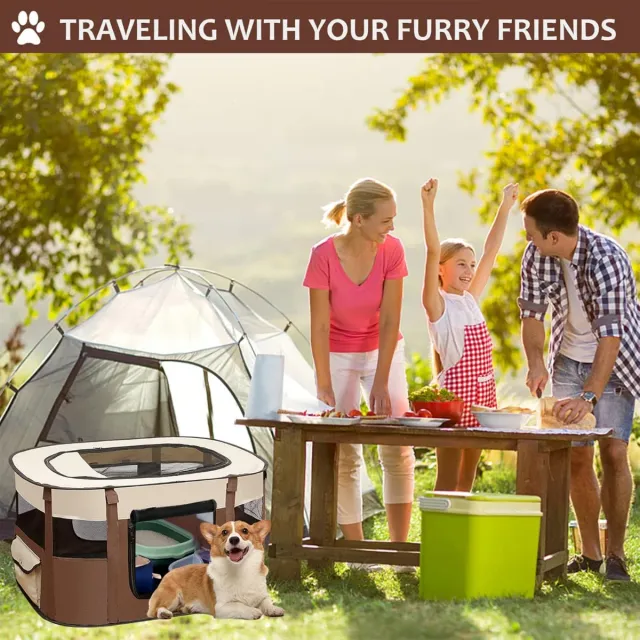 Parco pieghevole per animali domestici