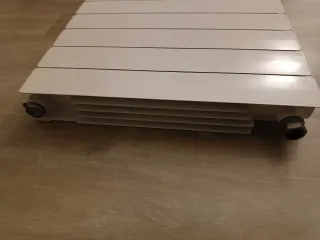 Radiador de aluminio blanco