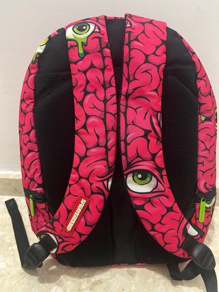 Mochila Sprayground Ojos Cerebro Rosa