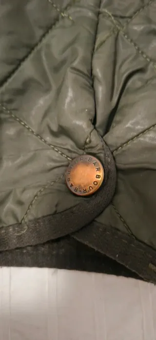 Chaqueta Barbour acolchada verde