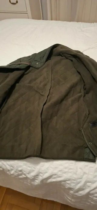 Chaqueta Barbour acolchada verde