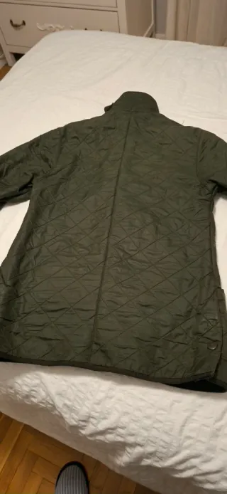Chaqueta Barbour acolchada verde