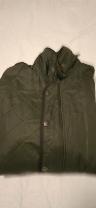 Chaqueta Barbour acolchada verde
