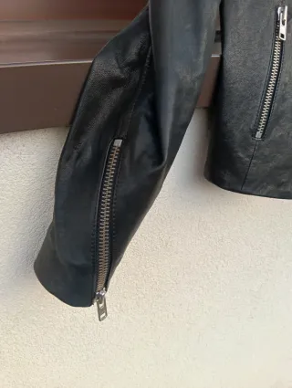 Chaqueta efecto piel H&M