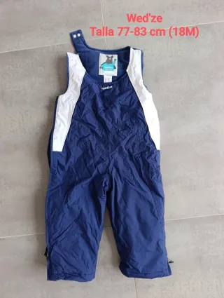 Traje de nieve Wed'ze Talla 77-83 cm (18M)
