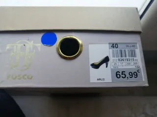 Zapatos tacón Fosco Marrones