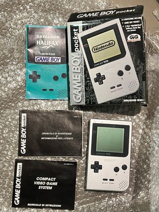 Nintendo Game Boy Pocket Plata