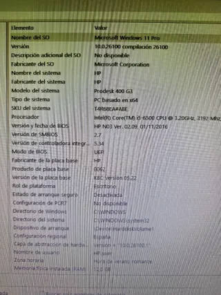 HP Prodesk 400 G3 SFF i5-6400