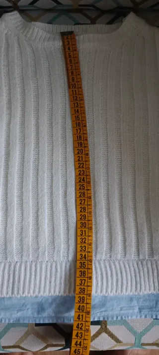 Jersey Brownie Blanco Talla XS