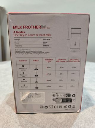 Morpilot Espumador Leche MMF-827