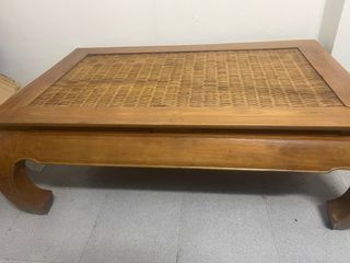 Mesa Centro Teca Colonial 120x80