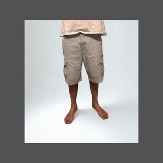 Pantalón corto cargo gris Jack & Jones