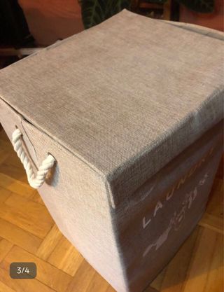 Cubo Ropa Sucia Plegable