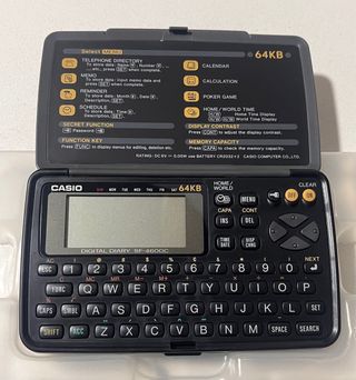 Casio SF-4600C Digital Diary 64KB
