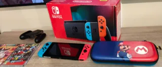 Nintendo Switch Blu/Rosso + Giochi